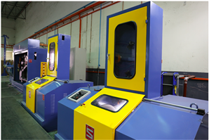 Machine intermédiaire de dessin de fil simple / double à grande vitesse