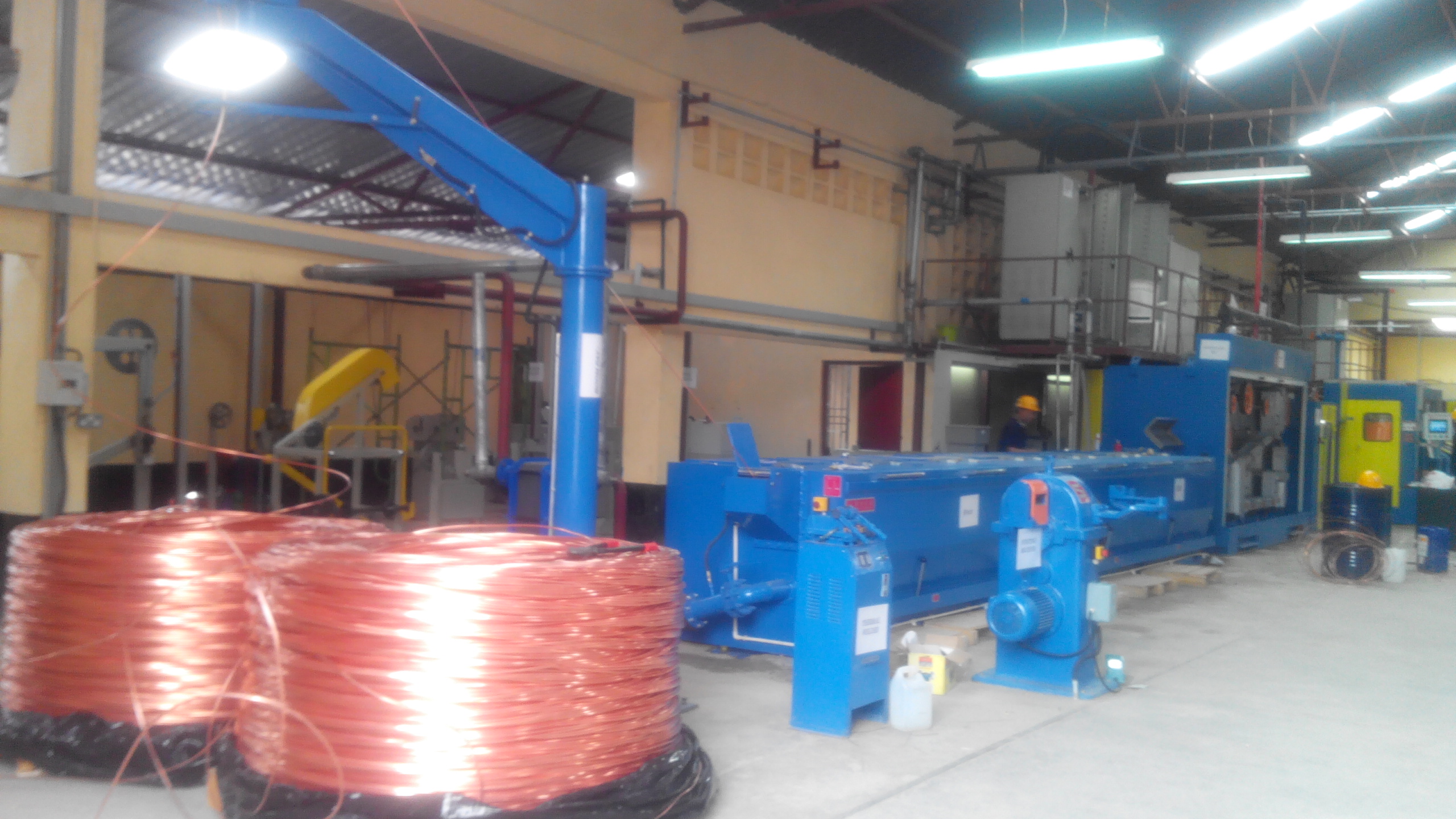 Suuri nopeus Single / Double Wire Rod Breakdown Machine